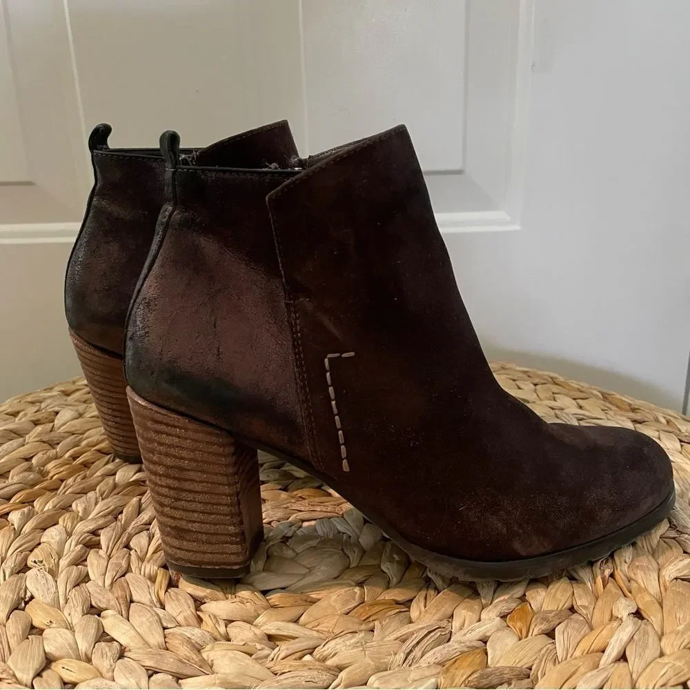 Paul Green München Dark Brown Ankle Boots Women’s AU 5.5 / US 7.5